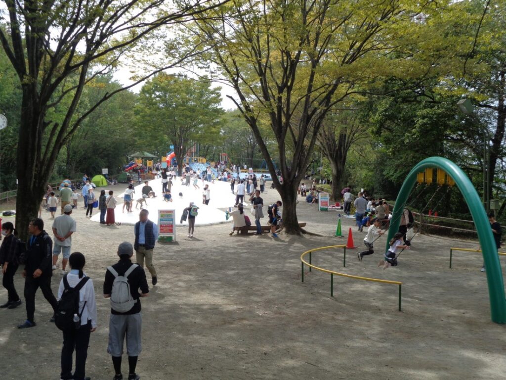 わんぱく公園の様子