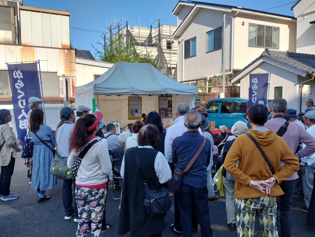 江戸からくり人形実演